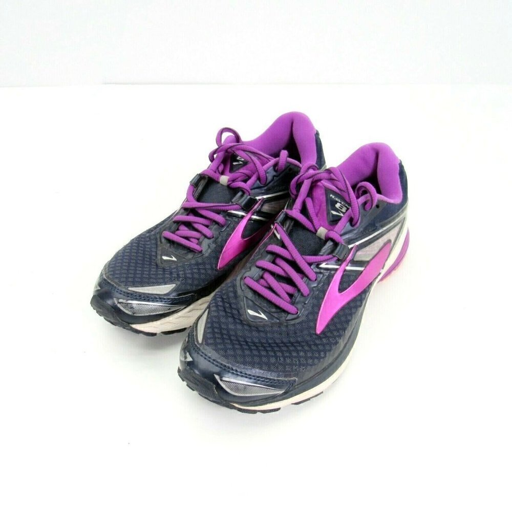 Brooks Ravenna 8 Running Shoe Womens (Size 8) 1202381B454 Blue‎ Purple White